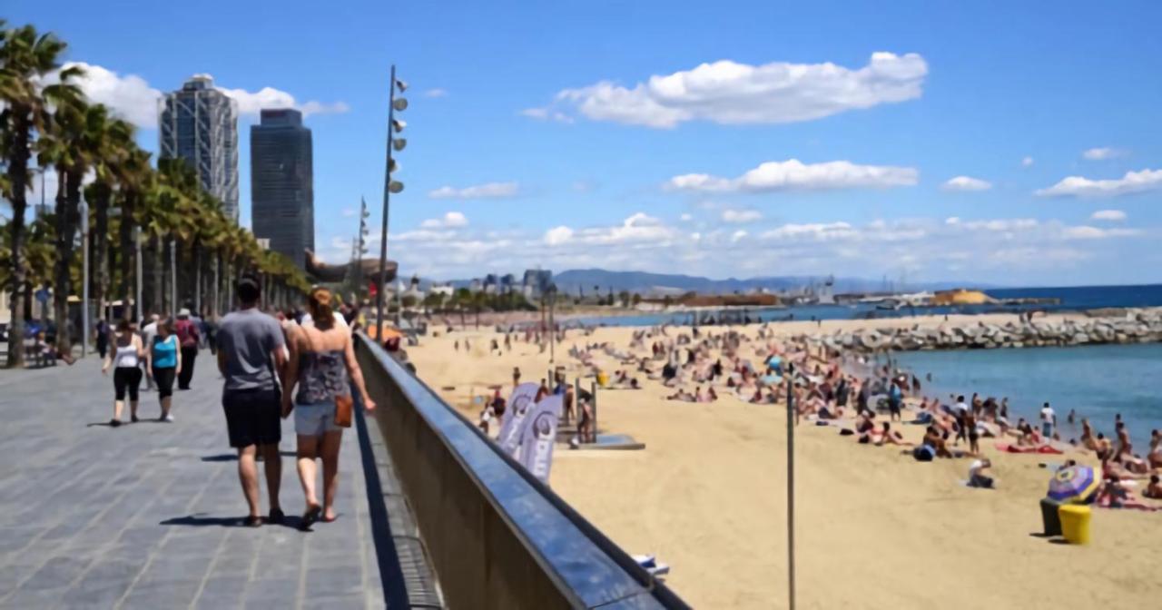 Barceloneta Eco-Friendly Studio -Private Bathroom- エクステリア 写真